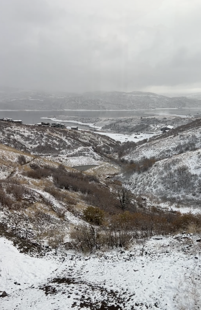 Private coffee spots in Park City, Utah, surrounded by stunning views  for second home buyers.